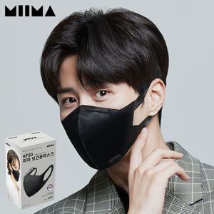 미마 보건용마스크 소형 검정 120개입(KF80)