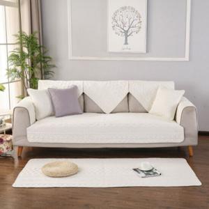 [러빙랩]클레망스 양면 순면 쇼파패드 패드 4인용 소파 90x240cm