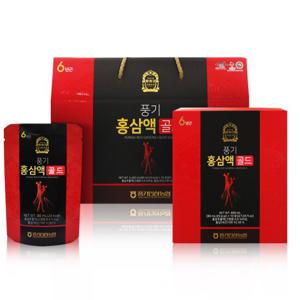 [풍기인삼농협] 황풍정 풍기 홍삼액골드 80ml x 30포
