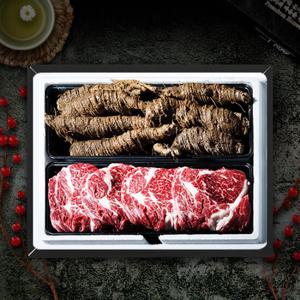 [횡성청정한우] 프리미엄 등심더덕구이 선물세트(총1.3kg)