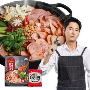 찐이다 햄마니 부대찌개 600g 10팩 라면사리 5개까지