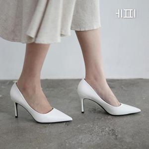 [에피소드블랑] 20대 30대 여성 하이힐 심플 펌프스 8cm