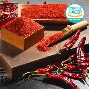 [농협]고창 해풍 태양초 고춧가루 1kg x 2봉(골드/보통맛)/haccp