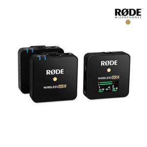 로데 WIRELESS GO 2  초경량 듀얼 채널 무선 마이크 유튜브 실내외 방송