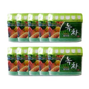 해피룸 냉장고탈취제 녹차 200g 10개1세트