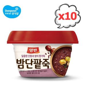 [동원] 양반 밤단팥죽 285g×10개