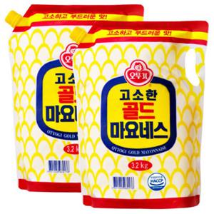 오뚜기 골드 마요네스3.2kg 2개 마요네즈 업소용 대용량