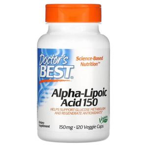 Doctors Best 닥터스베스트 알파리포산 150mg 120식물성캡슐