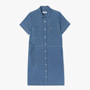 라코스테 공식 여성 NEW 데님라이크 드레스 EF412E-55G L99