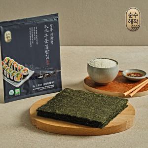 순수해작 유기인증 친환경 구운 김밥김 23g, 5봉