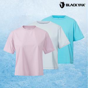 블랙야크 여름 기능성 냉감 쿨 티셔츠 여성 아이스프레쉬B 반팔티 1BYRTMU505