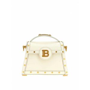 [BALMAIN] 여성 토트 백 BBuzz Dinasty 스몰 핸드백 DN0DA907LRHX0DA 베이지 /8