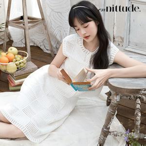 엔니튜드 25SS 크로셰 썸머 니트 재킷+스커트 셋업 (런칭 79,900원)