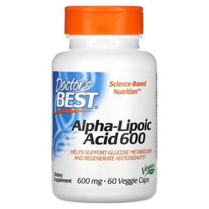 미국 Doctors Best 닥터스베스트 알파리포산 600mg 60식물성캡슐