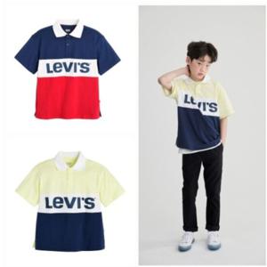 [리바이스 키즈]V232TS389P - 칼라블록폴로티셔츠