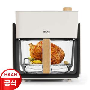 A5 [한경희] 투명하게 이쁜 튀김기 스마트 다이얼 글라스 에어프라이어 HAF-B430 대용량 4.3L 유리바스켓
