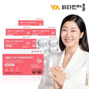 비타민마을 3중복합기능성 더블유 포뮬라 프로바이오틱스 아연 셀레늄 질 유산균 6박스 (총6개월분)