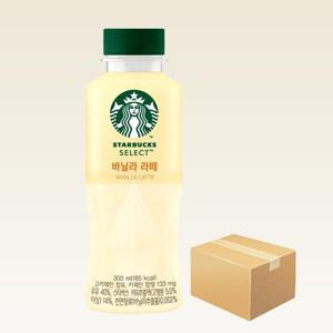 스타벅스 셀렉트 바닐라라떼 300ml x 24 PET/커피음료