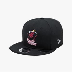 뉴에라모자 NQC 13497391 NBA X 마블 마이애미 히트 블랙 위도우
