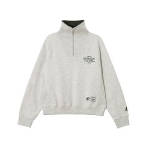 캉골긴팔티 CQK KREW-RT17780OM 우먼스 애슬리트 하프집 스웨트 1778 오트밀