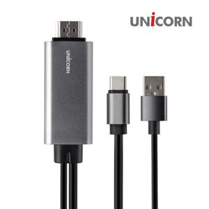 TM-MHL-9000C 영상전송과 충전 동시 가능 C타입 컨버터 케이블
