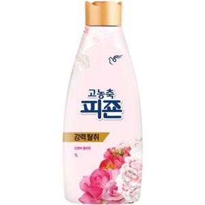 피죤 1L 고농축 섬유유연제 로맨틱플라워 세탁 빨래