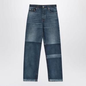 GUCCI Two-tone wide-leg jeans with stone-washed treatment 816478XDC7X/Q_GUC-4681