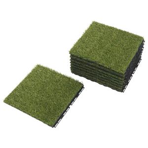 이케아 룬넨 조립마루 9P  인조잔디 30x30x2cm 합성고무 폴리프