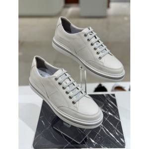 소다 남성 소가죽 스니커즈 화이트 데일리 캐주얼 운동화 AGM459 (AGM459FE30)