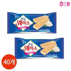 해태제과-크림웨하스 50g 40개