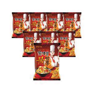 빙그레 꽃게랑 불짬뽕 70g x 8개