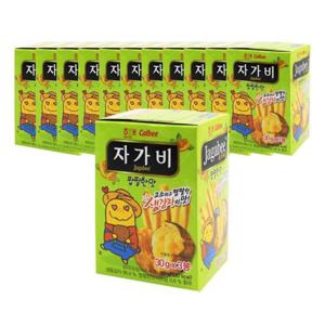 해태제과 자가비 짭짤한맛 90g 12개