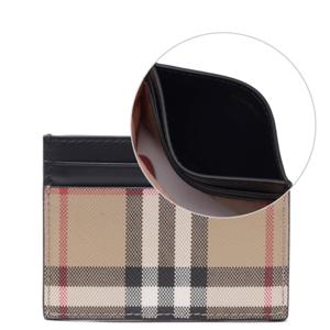 [버버리] 23SS 여성 빈티지 체크 카드지갑 (8058011 ARCHIVE BEIGE BLACK 23S)