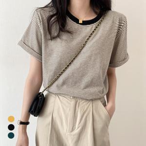 KARRA 에브리데이펜라인티셔츠_A5M0185