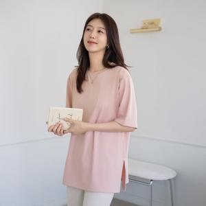 엄마옷 마담4060 베리쿨링트임반팔티셔츠 여성티셔츠 -ZTE2504039-