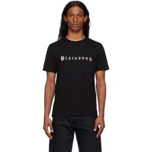 25 FW 타카히로미야시타 더솔로이스트 남성 블랙 플레인송 티셔츠 251970M213003