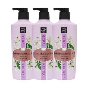 [미쟝센]미쟝센 플로럴 부띠끄 퍼퓸 샴푸 쟈스민앤뮤게 650ml x3