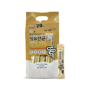 [서울약사신협] 락토온 프로바이오틱스 생유산균 골드 120포