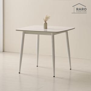 라로퍼니처 세리스 유광 850 저소음 포세린 세라믹 2인 식탁 테이블