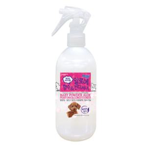 포켄스 알로에 향수&컨디셔너(베이비파우더향) 300ml 강아지 미용/목욕