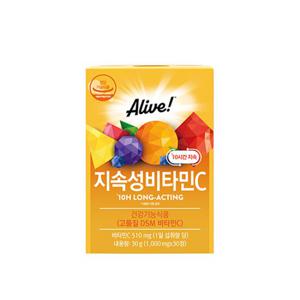 얼라이브 지속성비타민C 30정 (1개월분)