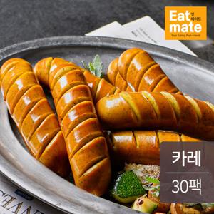 [랭킹닭컴] 잇메이트 닭가슴살 소시지 카레 100gx30팩(3kg)