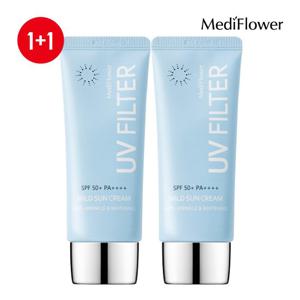 [메디플라워]유브이 필터 마일드 선크림 50mlx2