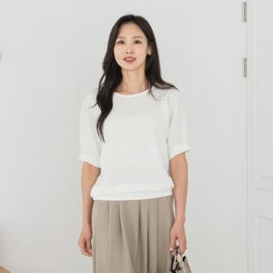 엄마옷 마담4060 몽글몽글엠보티셔츠 여름티셔츠 -ZTE2504059-