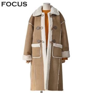 [포커스]롱무스탕코트(FW3K7CT0393)