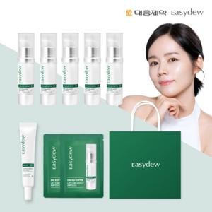대웅제약 이지듀 리프트 코어 앰플 점보대용량 15ml*5_아이크림30ml*1개+무료체험분1ml*2+쇼핑백