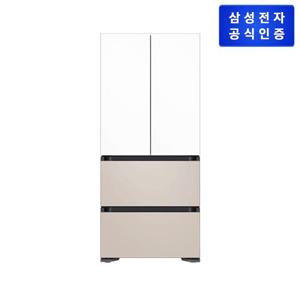 삼성 비스포크 김치플러스 4도어 420L RQ42C94C2AP (글라스)