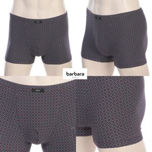 [바바라(언더웨어)]기하학 면드로즈 퍼플 남성 드로즈GMT2127D