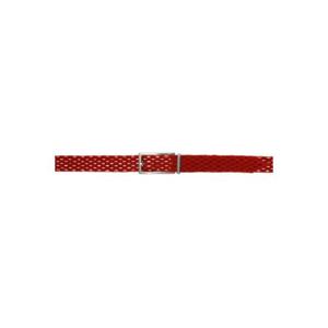 Bottega Veneta 벨트 레드 마크라메 벨트 211798M131192