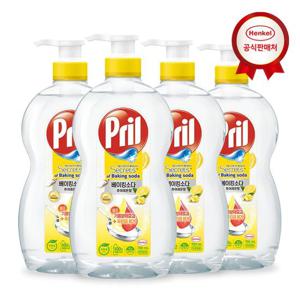 [헨켈]헨켈 주방세제 프릴 베이킹소다/맑은식초 700ml(용기) x 4개